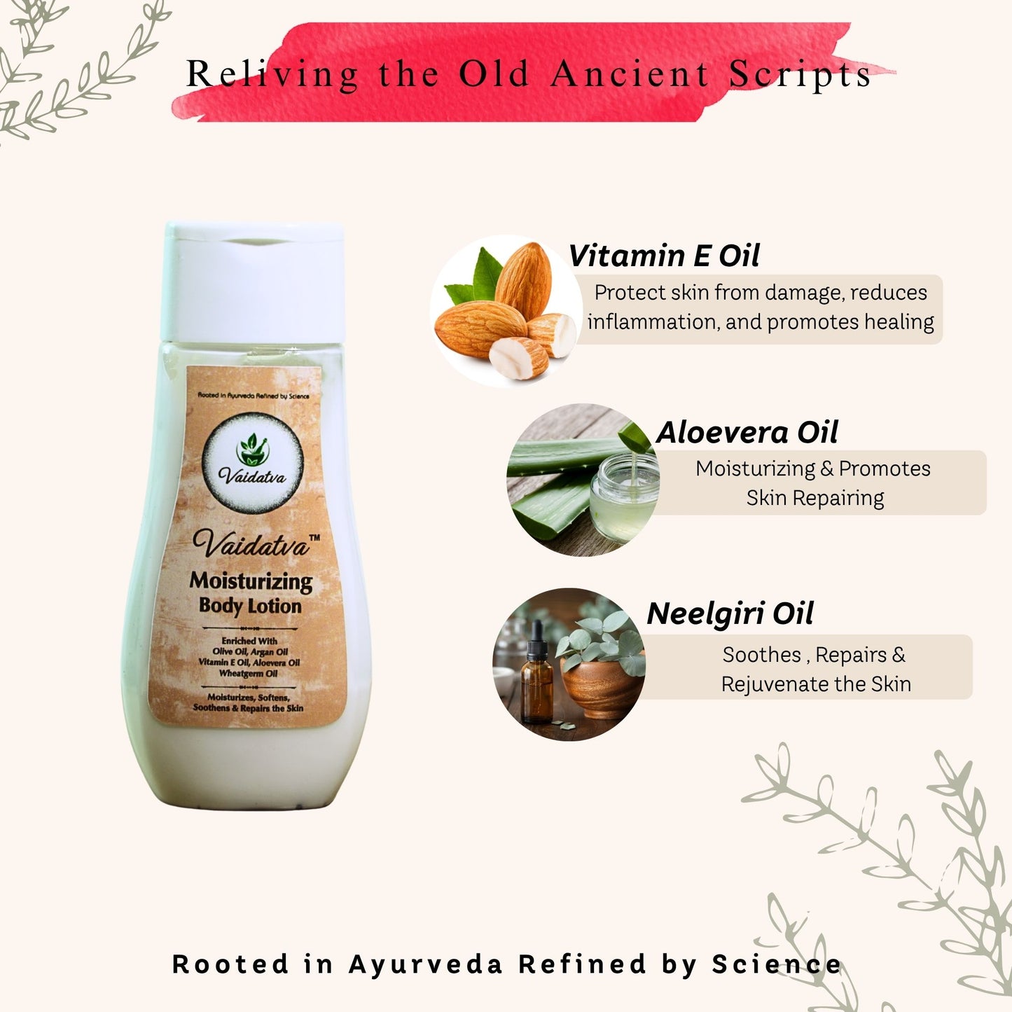 Vaidatva Moisturizing Lotion
