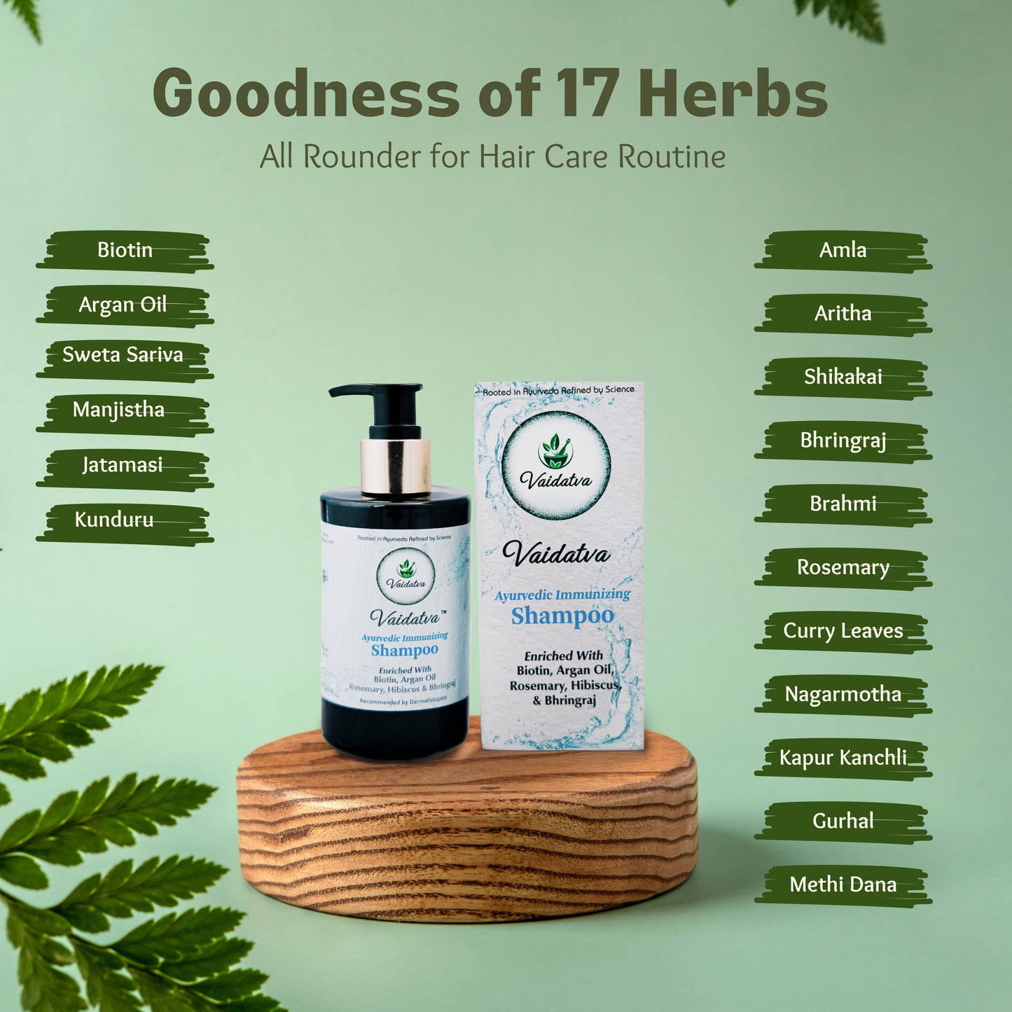 Vaidatva Ayurvedic Immunizing Shampoo