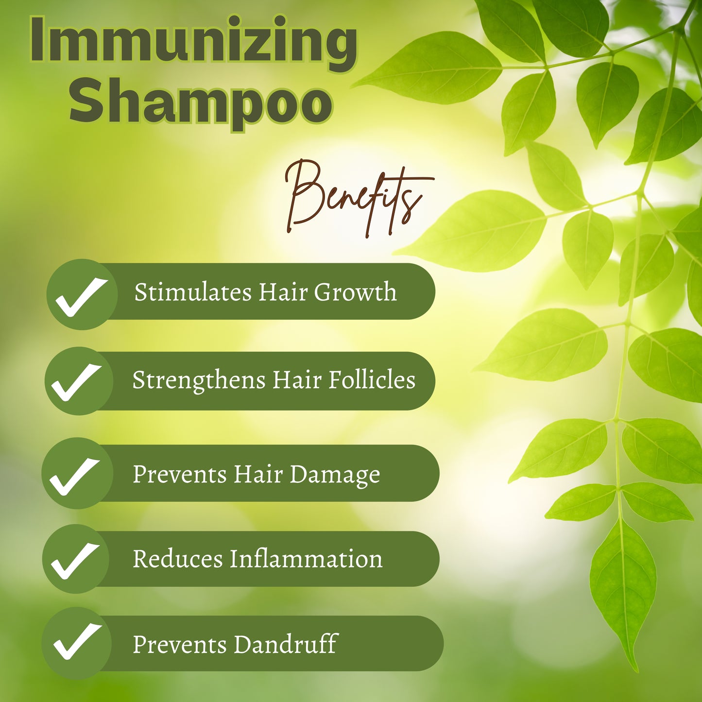 Vaidatva Ayurvedic Immunizing Shampoo